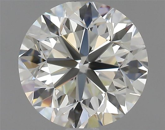 0.81ct K IF Very Good Cut Round Diamond