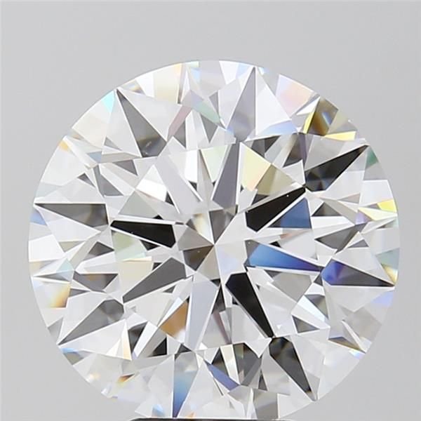 6.09ct E IF Rare Carat Ideal Cut Round Lab Grown Diamond