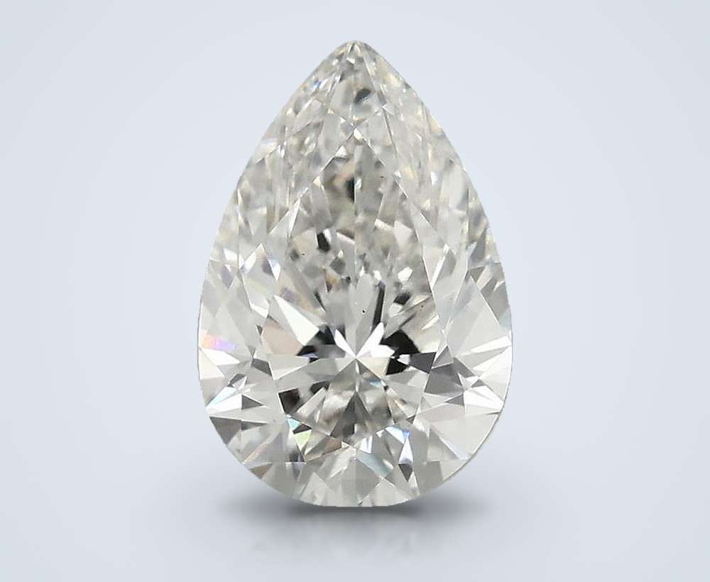 2.48 Carat Pear Lab Diamond