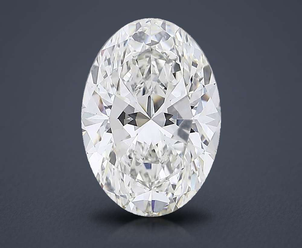 5.55 Carat Oval Lab Diamond