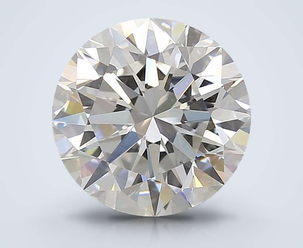 4.00 Carat Round Lab Diamond