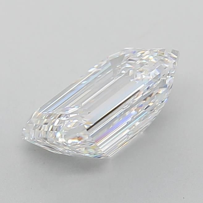 2.01ct D VVS2 Rare Carat Ideal Cut Emerald Lab Grown Diamond