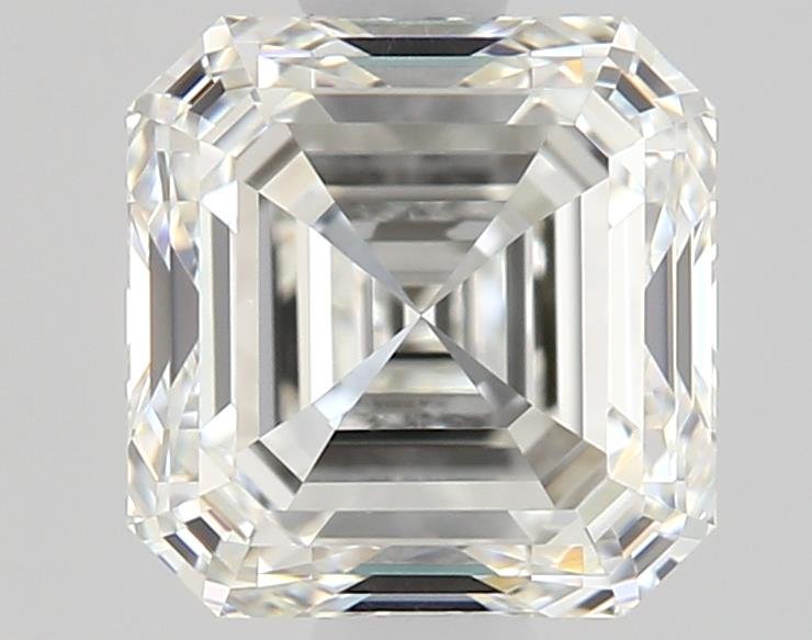 1.01ct H VVS2 Rare Carat Ideal Cut Asscher Diamond