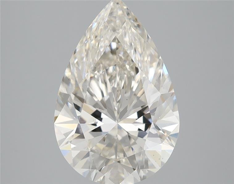2.54 Carat Pear Lab Diamond