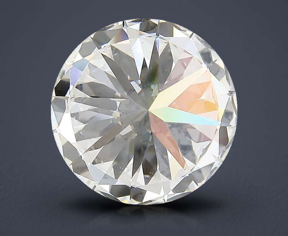 6.01 Carat Round Lab Diamond