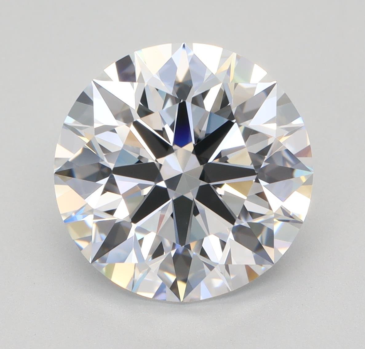 3.53ct D IF Rare Carat Ideal Cut Round Lab Grown Diamond