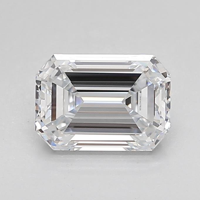 1.56ct E VVS2 Rare Carat Ideal Cut Emerald Lab Grown Diamond