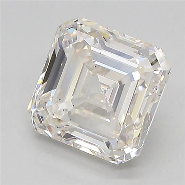 2.32ct I SI1 Rare Carat Ideal Cut Asscher Lab Grown Diamond