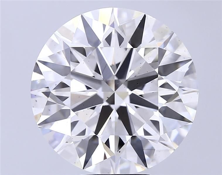 10.07ct F SI1 Rare Carat Ideal Cut Round Lab Grown Diamond