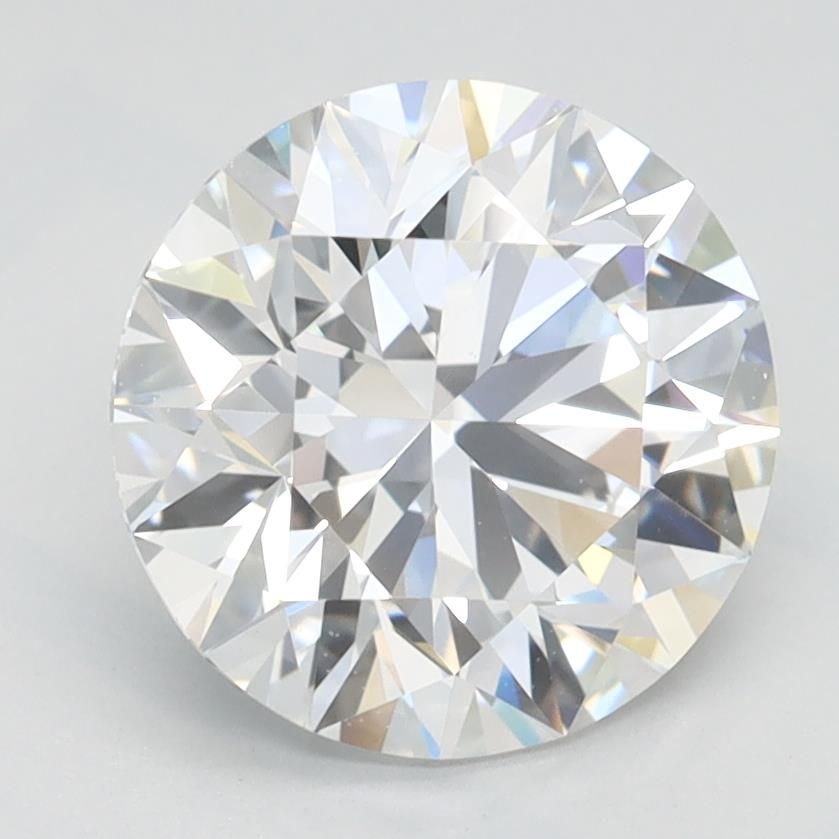 2.01ct D VVS1 Rare Carat Ideal Cut Round Lab Grown Diamond