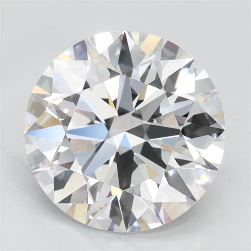 2.04ct D FL Rare Carat Ideal Cut Round Lab Grown Diamond
