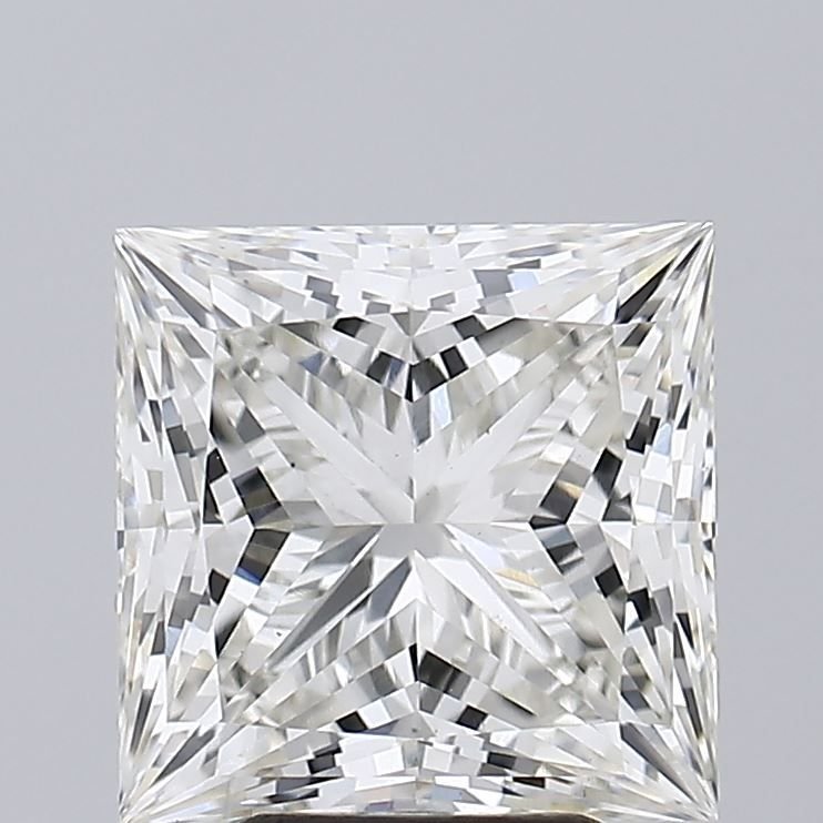 5.10ct H VS1 Rare Carat Ideal Cut Princess Lab Grown Diamond