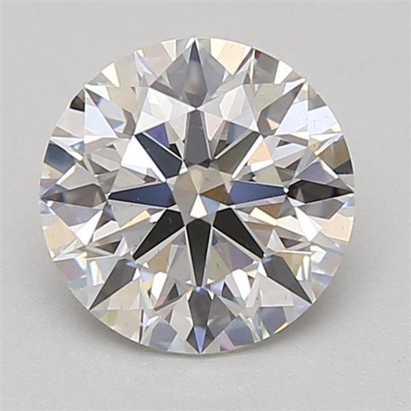 2.03ct D VS2 Rare Carat Ideal Cut Round Lab Grown Diamond