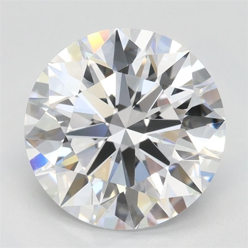 2.55ct D IF Rare Carat Ideal Cut Round Lab Grown Diamond