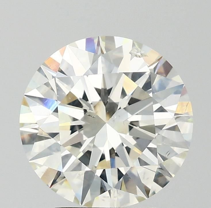 3.30ct K SI2 Excellent Cut Round Diamond