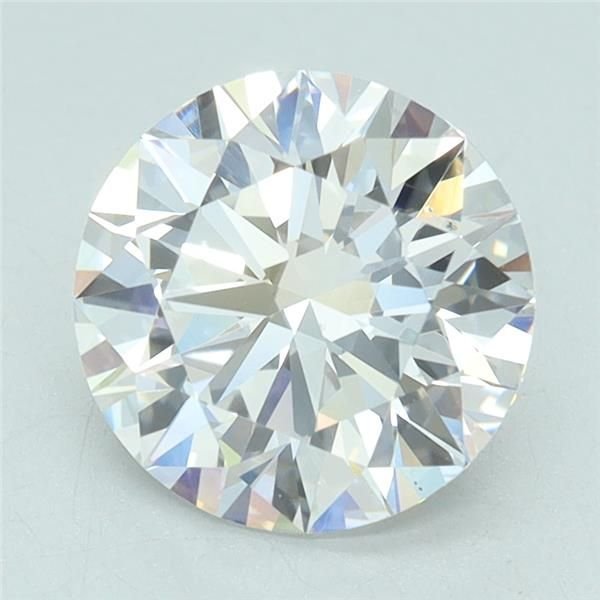 1.54ct D VS2 Rare Carat Ideal Cut Round Lab Grown Diamond