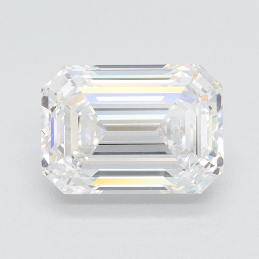2.01ct E VS2 Rare Carat Ideal Cut Emerald Lab Grown Diamond