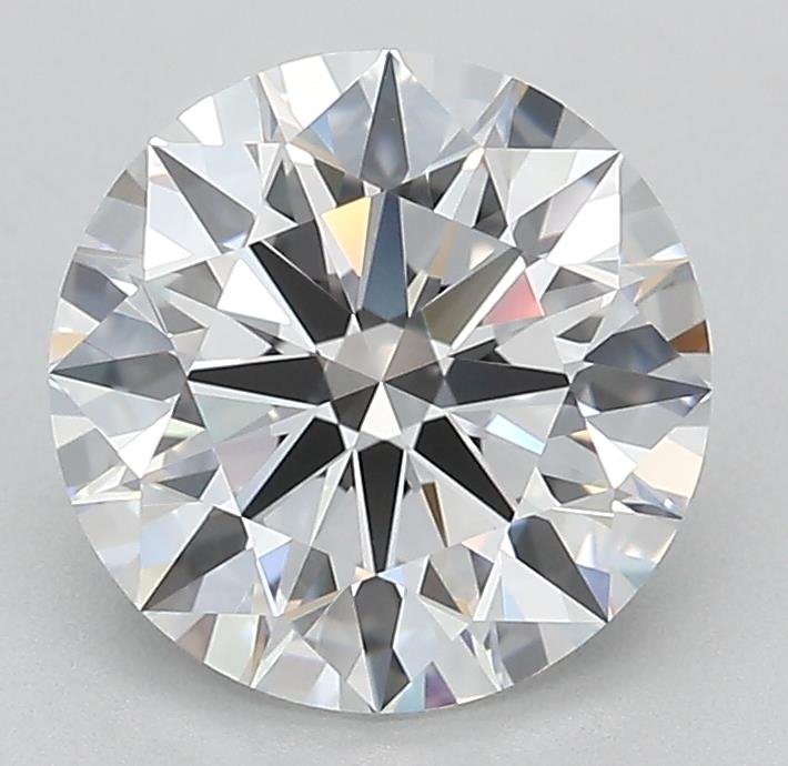 2.61ct D VVS1 Rare Carat Ideal Cut Round Lab Grown Diamond