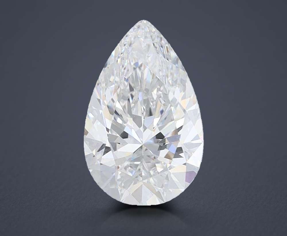 0.97 Carat Pear Lab Diamond