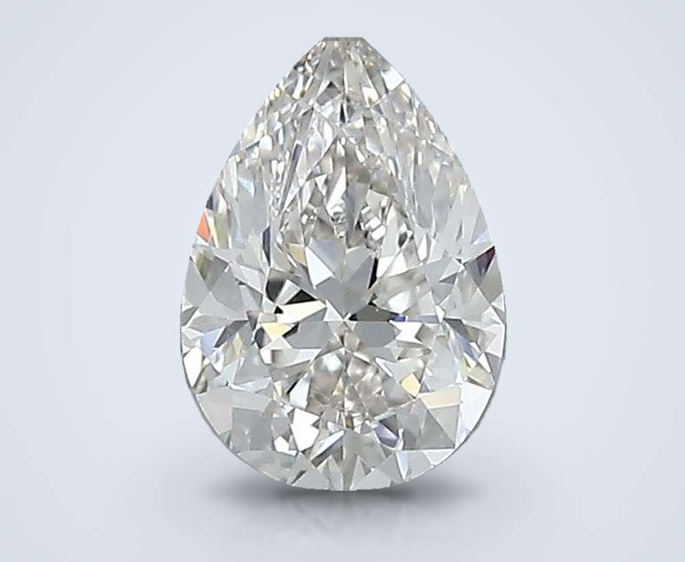 0.60 Carat Pear Natural Diamond