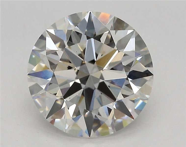 3.01ct F VS1 Rare Carat Ideal Cut Round Lab Grown Diamond