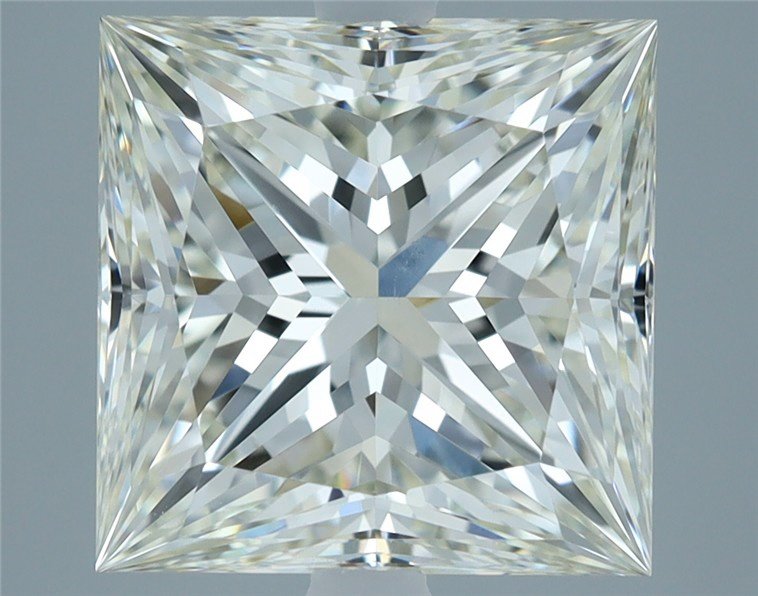 4.56ct I VS1 Rare Carat Ideal Cut Princess Diamond