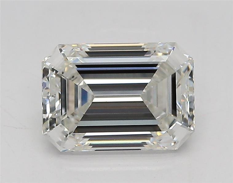 1.53ct F VS1 Rare Carat Ideal Cut Emerald Lab Grown Diamond