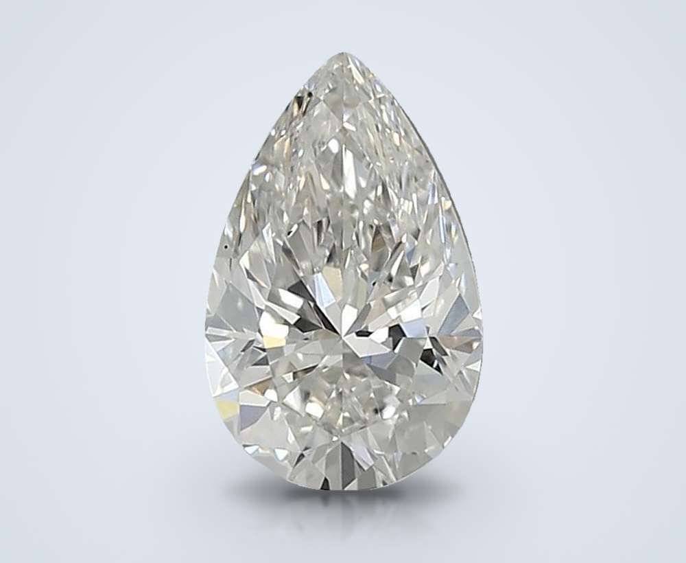 1.00 Carat Pear Lab Diamond