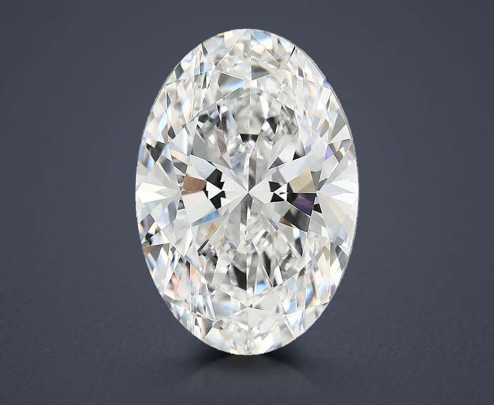 7.00 Carat Oval Lab Diamond