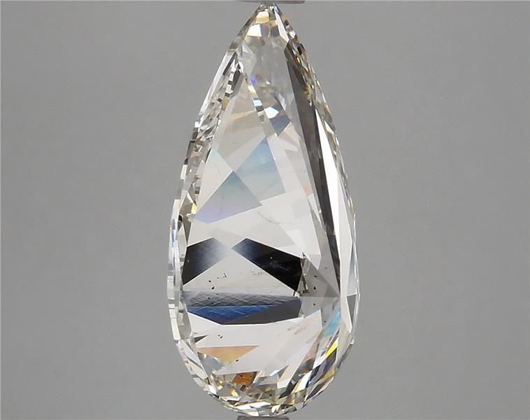 4.61ct J VS2 Rare Carat Ideal Cut Pear Lab Grown Diamond