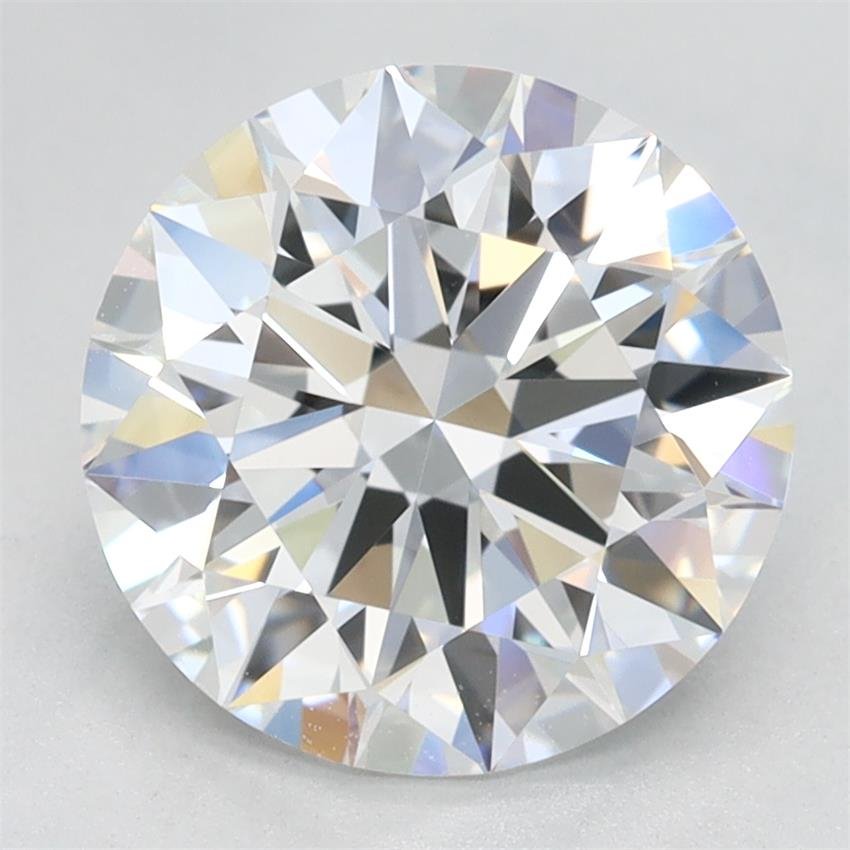 2.40ct D VVS1 Rare Carat Ideal Cut Round Lab Grown Diamond