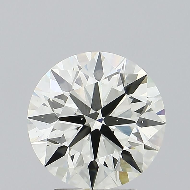 3.02ct J VS2 Rare Carat Ideal Cut Round Lab Grown Diamond