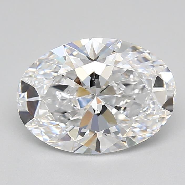2.44ct D VVS1 Rare Carat Ideal Cut Oval Lab Grown Diamond
