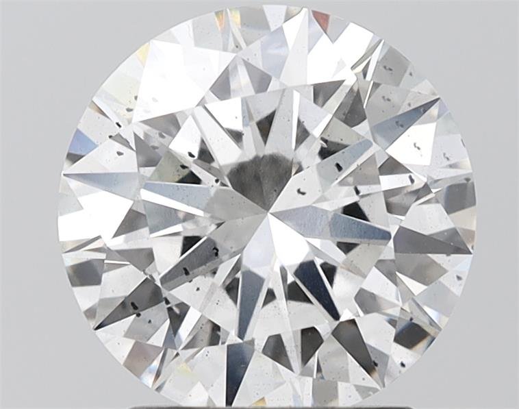 3.00ct G SI2 Excellent Cut Round Lab Grown Diamond