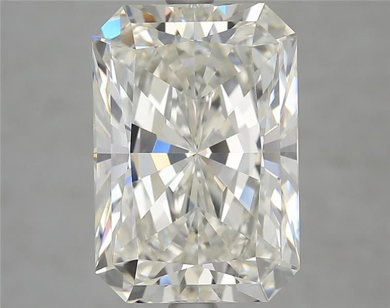 7.03ct J SI1 Rare Carat Ideal Cut Radiant Diamond