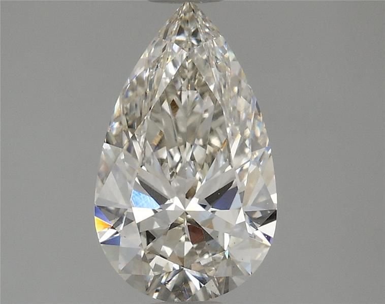 1.69ct H VS1 Rare Carat Ideal Cut Pear Lab Grown Diamond