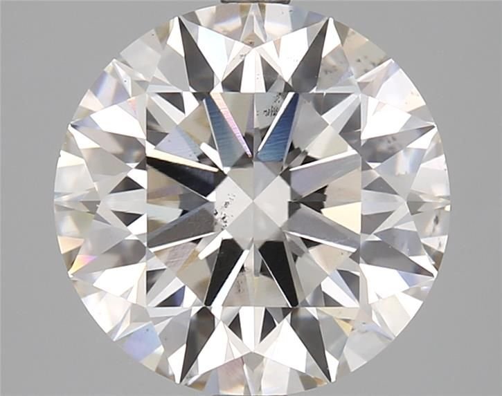 4.12ct I SI1 Rare Carat Ideal Cut Round Lab Grown Diamond