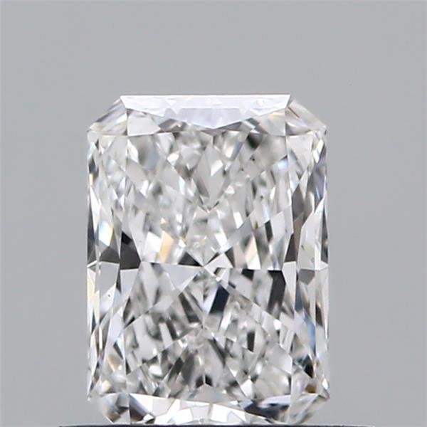 0.59ct F VS1 Very Good Cut Radiant Lab Grown Diamond