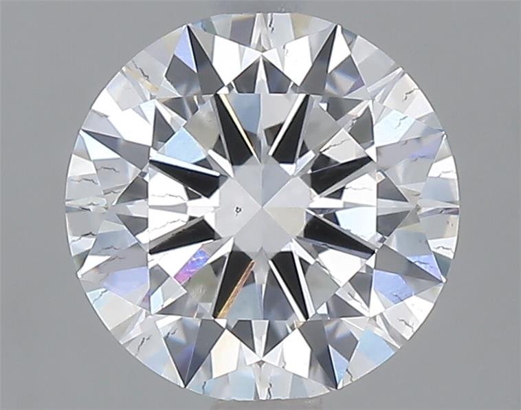 2.01ct E SI2 Excellent Cut Round Lab Grown Diamond