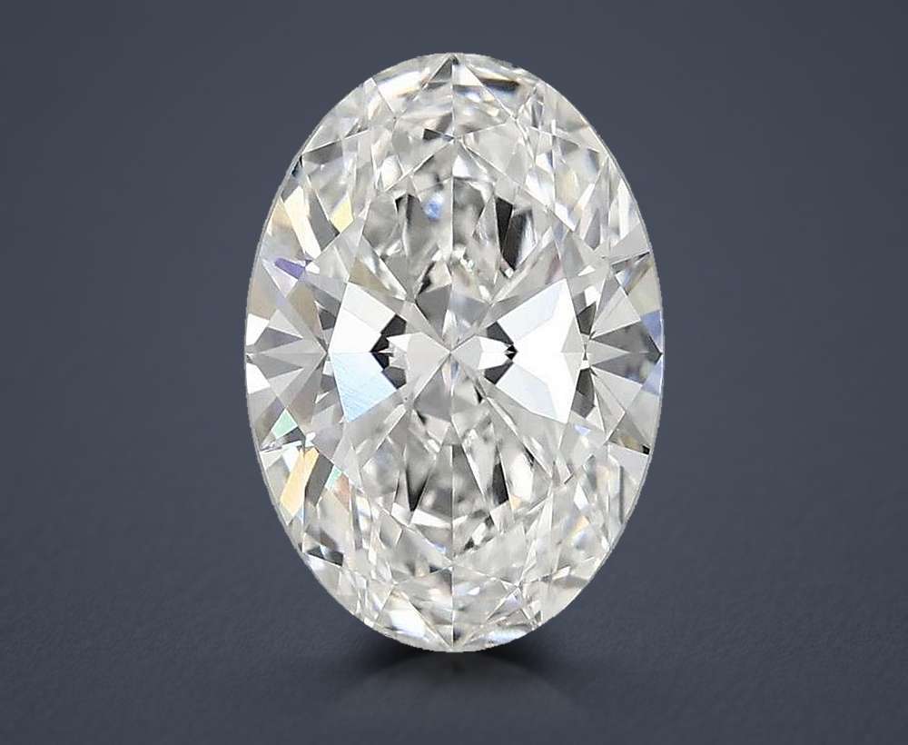 4.10 Carat Oval Lab Diamond