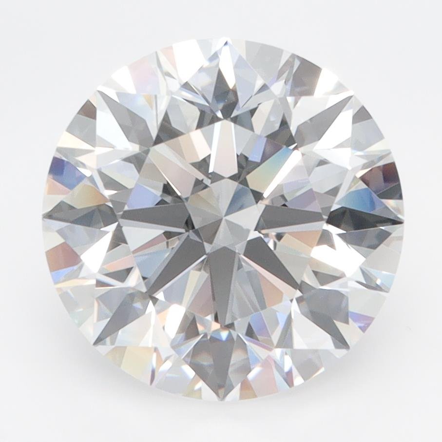 4.07ct D IF Rare Carat Ideal Cut Round Lab Grown Diamond