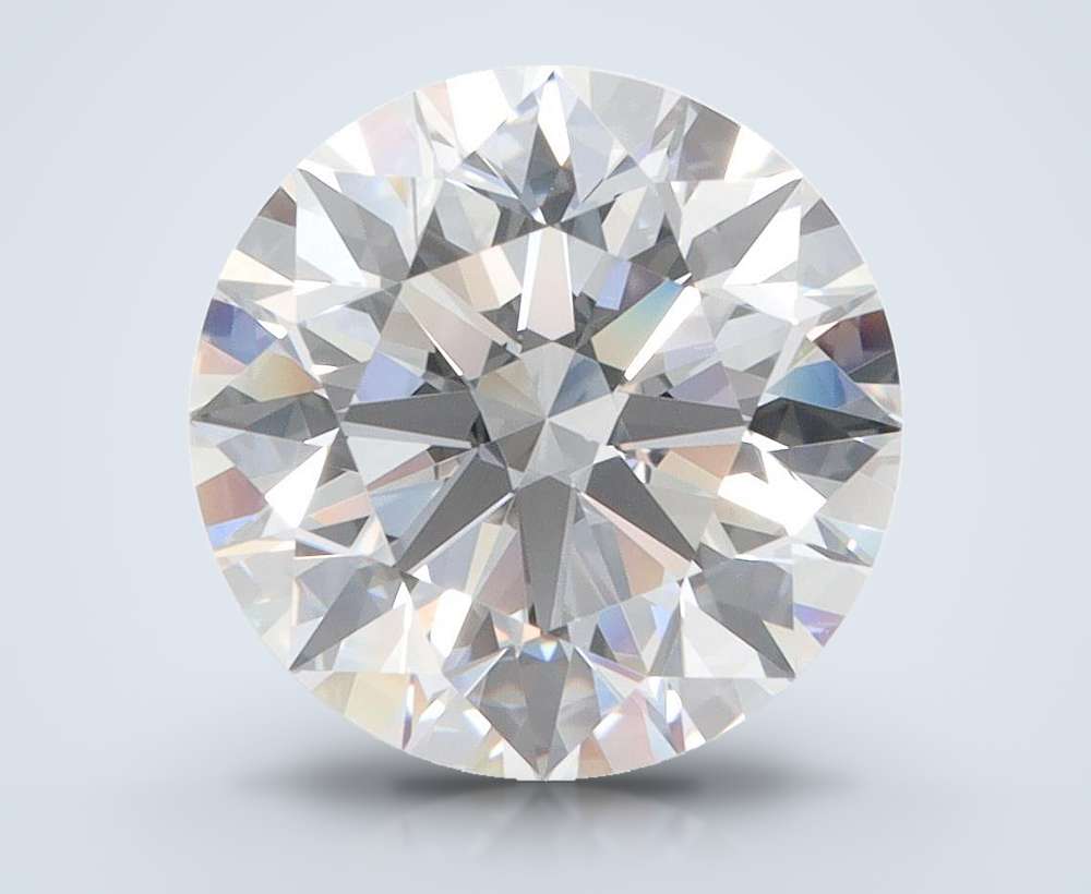 4.07 Carat Round Lab Diamond