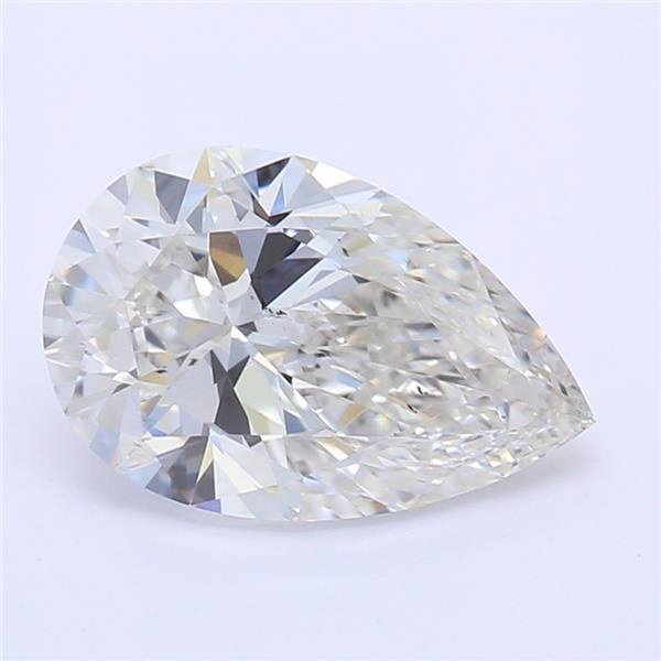 0.95ct G VS2 Rare Carat Ideal Cut Pear Lab Grown Diamond