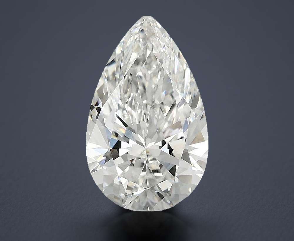 2.64 Carat Pear Lab Diamond