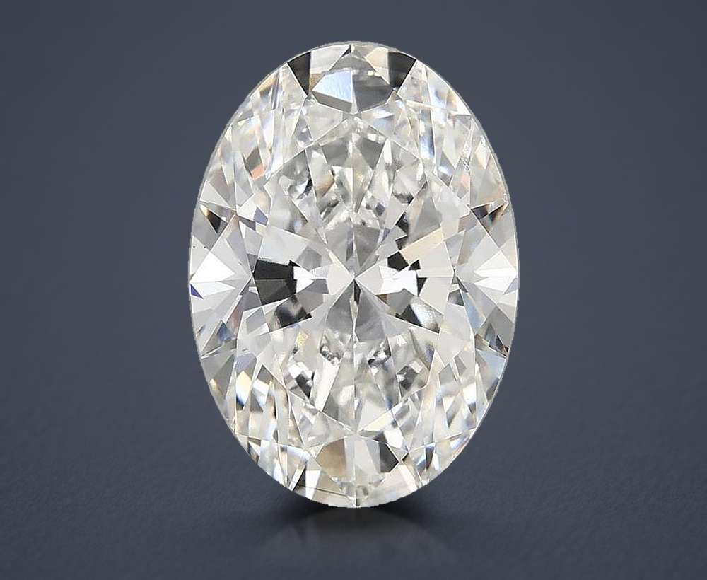 4.10 Carat Oval Lab Diamond