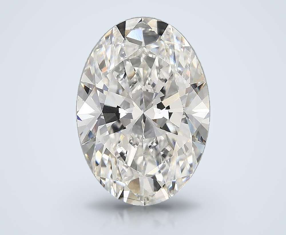 4.10 Carat Oval Lab Diamond