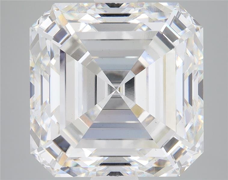 10.31ct H VS2 Very Good Cut Asscher Lab Grown Diamond