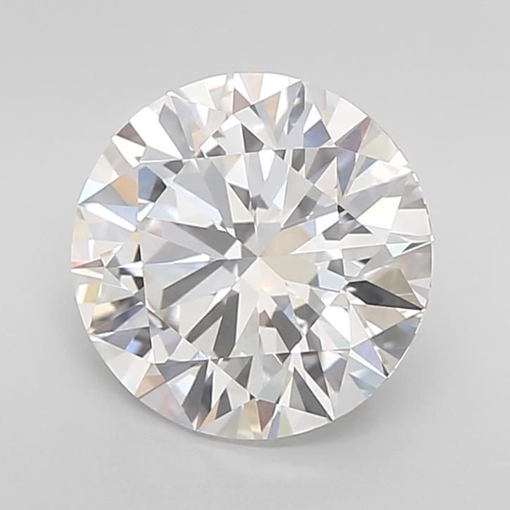 3.73ct E VVS2 Rare Carat Ideal Cut Round Lab Grown Diamond