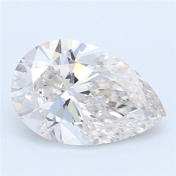 0.90ct G VVS2 Rare Carat Ideal Cut Pear Lab Grown Diamond