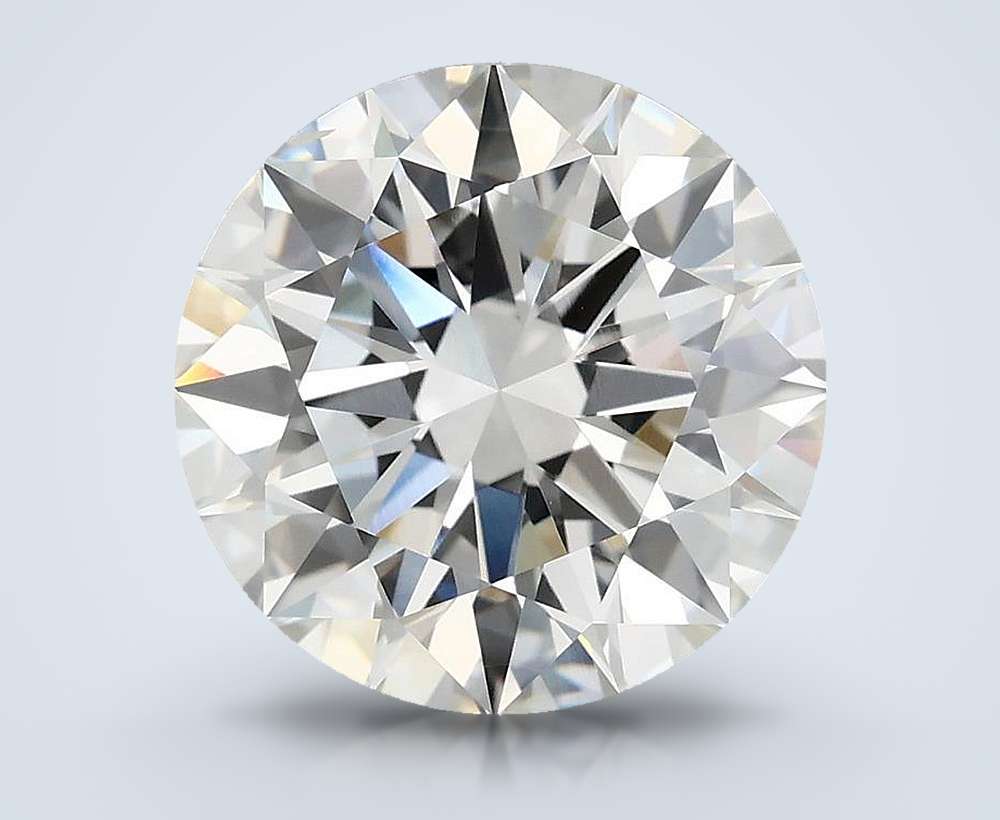 4.89 Carat Round Lab Diamond